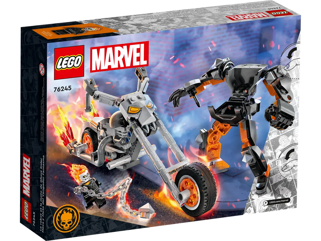 Ay LEGO Super Heroes 76245 Ghost Rider Mech & Bike | My Toy Shop